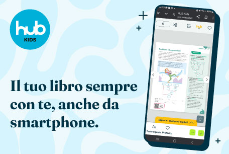 Schermata da mobile con testo: Il tuo libro sempre con te, anche da smartphone.