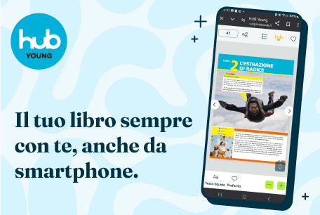 Schermata di HUB Young mobile e Testo: il tuo libro sempre con te anche da smartphone