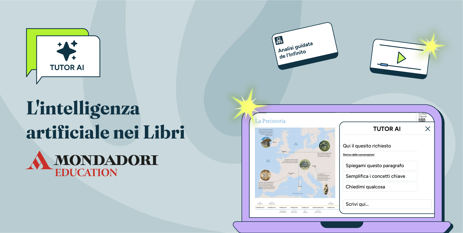 L'intelligenza artificiale nei Libri Mondadori Education